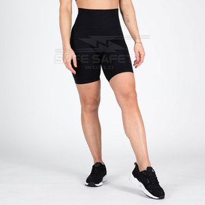 Meilleure vente Short de yoga taille haute pour femmes Logo personnalisé Short d'entraînement de gymnastique respirant Butt Lift taille élastique Skinny Hot - Product Image 1