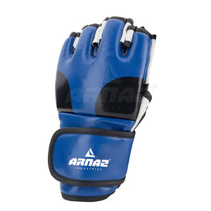 Gants d'entraînement MMA avec dragonne de soutien Gants MMA en PU avec fermeture facile et zone rembourrée pour les articulations - Product Image 4