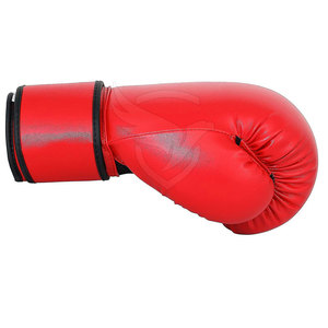 Gants de boxe en cuir de haute qualité, couleur et logo personnalisés, gants de boxe durables, best-sellers, fabriqués au Pakistan - Product Image 3