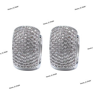 แหวนเงินประดับเพชรแบบ Iced Out สไตล์ฮิปฮอป - Product Image 2