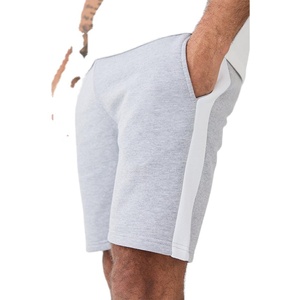 Short homme en tissu French Terry, coupe slim, avec empiècements latéraux, pour l'été, tendance, de haute qualité, décontracté. - Product Image 6