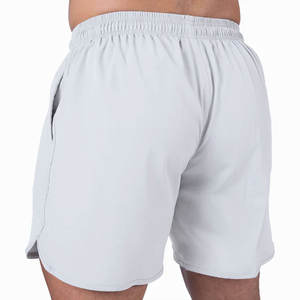 2025 pantalones cortos deportivos de secado rápido ajustados regulares para hombres para correr pantalones cortos de nailon de entrenamiento físico ecológicos - Product Image 4