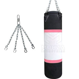 Equipo de Boxeo Profesional, Sacos de Boxeo Pesados con Base, Personalizados, de Cuero, Rellenables con Agua/arena, Altura Ajustable, Ecológicos - Product Image 6