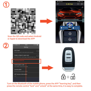 Alarme de voiture <span class=keywords><strong>à</strong></span> <span class=keywords><strong>prix</strong></span> d'usine avec démarrage <span class=keywords><strong>à</strong></span> <span class=keywords><strong>distance</strong></span>, système de démarrage/arrêt automobile, verrouillage centralisé, bouton de démarrage pour <span class=keywords><strong>Toyota</strong></span>/Ford - Product Image 3