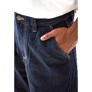 Lupin felt High Street Wear <b>Boys</b> Vintage Washed Fade Men Jeans Casual Streetwear Baggy Pants Unisex Oversized Loose Denim - Product Image 4