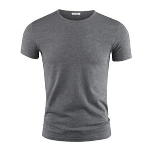 T-shirt pour homme 2026, couleur unie, col en V, manches courtes, hauts, t-shirts, t-shirt noir, collants pour homme, t-shirts de fitness pour homme, vêtements - Product Image 4