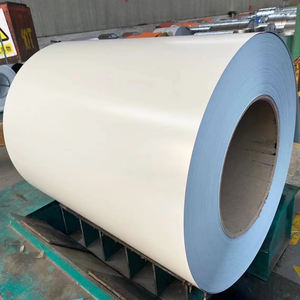 0.28*1200 मिमी z100 रंग लेपित राल 9002 कॉइल गैल्वेनाइज्ड स्टील कॉइल पिगी/ppgl स्टील कोइल पेंट फिल्म मोटाई 25um/15um - Product Image 4