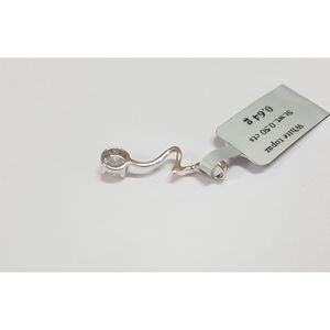 Handmade 925 Sterling Silver <b>Pendant</b> with Natural White Topaz <b>Emerald</b> Cut Charm for Women Shah Gems - Product Image 5