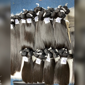 Extensiones de Cabello Remy con Cierre Frontal Liso, Cabello Camboyano de Trama Única, Extensiones de Cabello Virgen de Lujo - Product Image 3