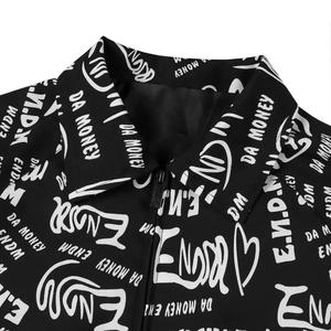 Chaquetas Bomber Casuales de Moda Urbana, Chaquetas Bomber Personalizadas con Letras Impresas para Hombre, Nuevo Diseño, Chaquetas de Moda Masculina - Product Image 4