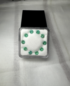 Tự nhiên zambian Emerald Fancy cut Loose đá quý đá mix kích thước 5-8 mét gia chứng nhận cho sản xuất đồ trang sức - Product Image 5