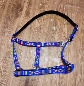 Halter de cheval parfaitement ajusté dans toutes les tailles et couleurs disponibles avec des raccords en laiton argenté dans toutes les nuances - Product Image 2