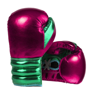 Voici un titre clair et professionnel : Gants de boxe en cuir PU avec rembourrage en mousse multicouche, fabriqués au Pakistan. - Product Image 3
