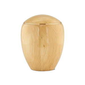 Urnes funéraires en aluminium, vente en gros, imperméables, élégantes, finition émail texturé vert, pour cendres humaines - Product Image 1