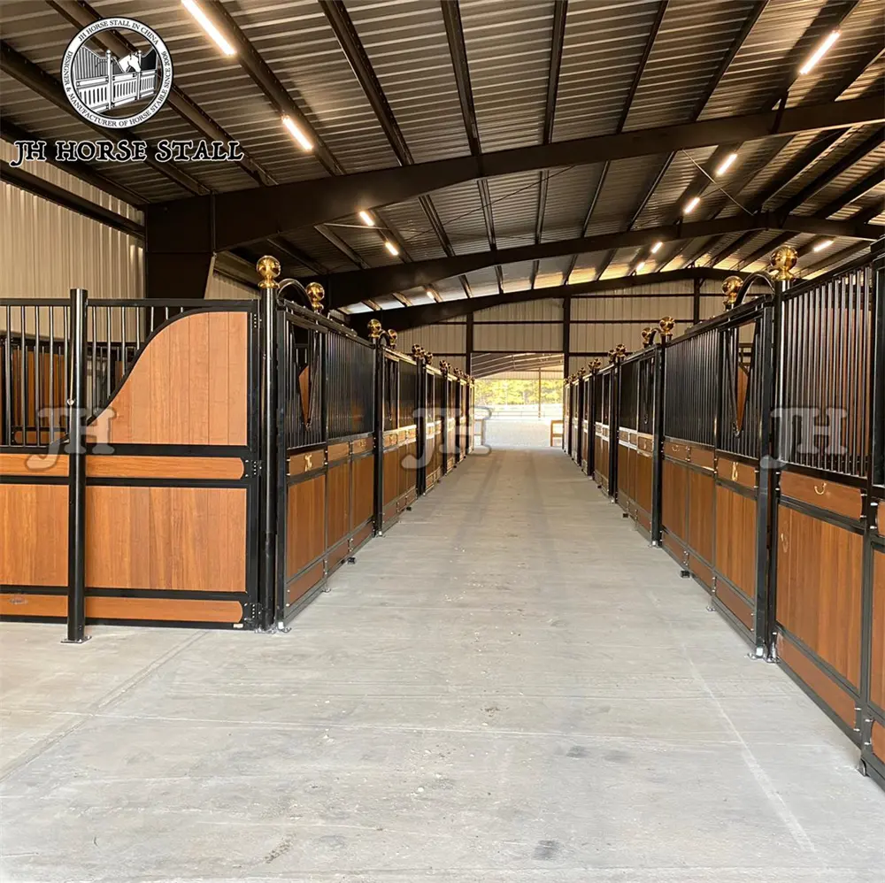 Affordable small metal horse barns horse stable panels stall fronts for sale