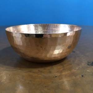 Meilleure vente bol de nourriture pour table bol de service alimentaire au design classique en métal de qualité supérieure avec bol de nourriture martelé - Product Image 4