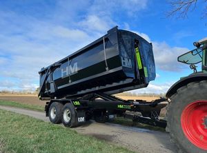 Remolque volquete utilitario de inclinación hidráulica de 3 toneladas para automóviles y tractores Nuevos remolques agrícolas usados - Product Image 3