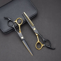 MACLURA professionnel en acier inoxydable caoutchouc coiffure ciseaux de barbier réglable Salon ciseaux coupe de cheveux amincissement beauté