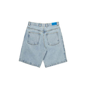 Short en jean déchiré en détresse pour hommes Taux bon marché Streetwear décontracté Respirant Taille moyenne Fermeture à boutons pour l'été Vêtements de plein air - Product Image 4