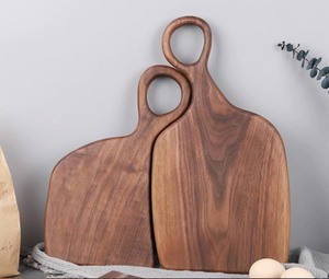 Assiette en bois tout usage en gros Plat et bloc à découper pour couper et servir - Product Image 2