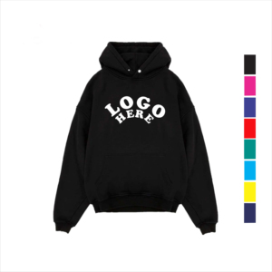 Sweat à capuche unisexe en coton 100% de haute qualité, personnalisé, pour l'hiver, écologique, lourd, avec logo personnalisé, tissu en molleton français - Product Image 4