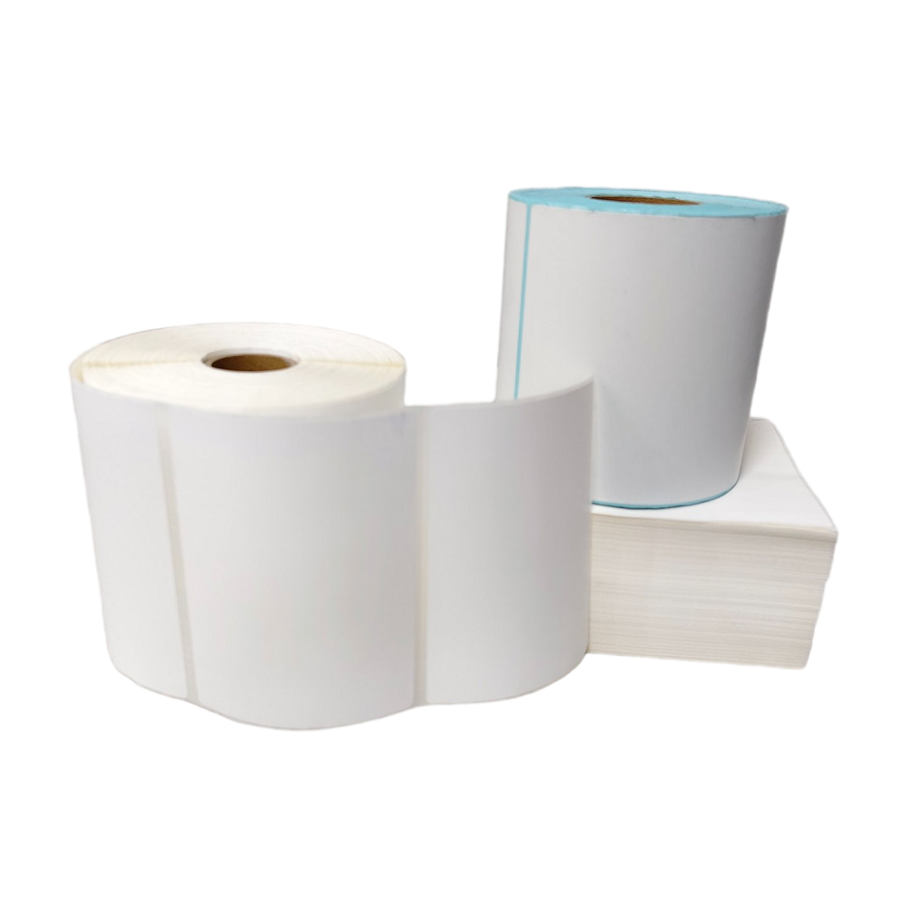 Factory Bulk Price Customize Food-Safe Thermal Labels for Supermarket Retail Packaging BPA-Free 4*4 4*6 Inch