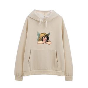 2025 sweat à capuche pull exclusif pour femmes à la mode 100% coton polaire tissu en gros OEM orienté vers l'exportation qualité bas quantité minimale de commande - Product Image 2