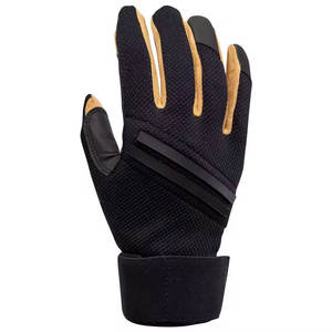 Guantes de Bateo de Béisbol de Cuero de Primera Calidad, Tacto Suave con Malla Transpirable, Agarre Fuerte, Juega con Seguridad y Comodidad - Product Image 2
