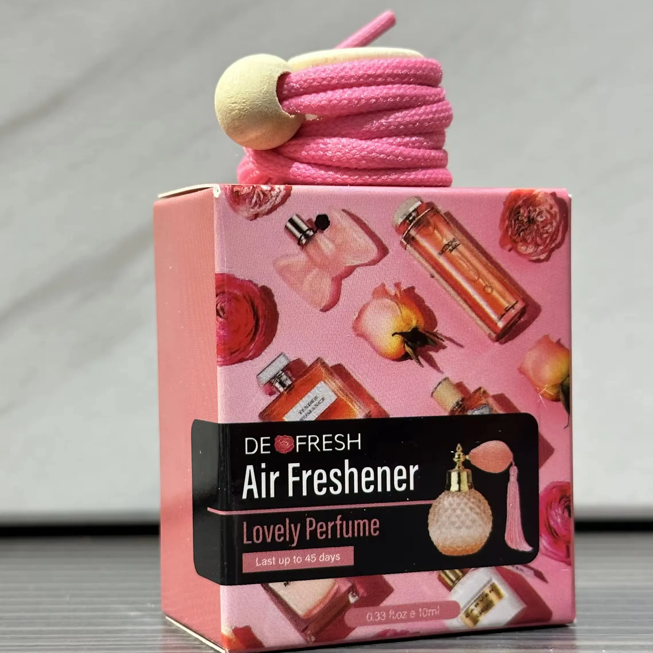 Hanging Car Air Freshener Ingredient Fragrance Accessories Oil Sweet Cute Scent 10ml Bottle Lovely Perfume Malaysia OEM/ODM