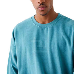 Sudadera de lavado ácido sólido con logotipo personalizado directo de fábrica 2025 para hombre hecha de poliéster/algodón para invierno - Product Image 6