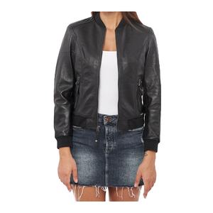 Veste en cuir véritable pour femme de haute qualité, coupe moto classique avec col montant et coupe ajustée, veste en cuir à Nurak 2026 - Product Image 2