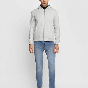 Sweat à capuche en molleton de coton 100% doux et confortable, avec impression 3D du logo brodé, méthode d'impression hivernale. - Product Image 4