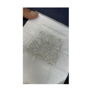 Meilleure vente 0.90MM 3.60MM naturel F-Type blanc lâche petites tailles coupe brillante IGI certifié boucle d'oreille faisant des bijoux de mode - Product Image 2