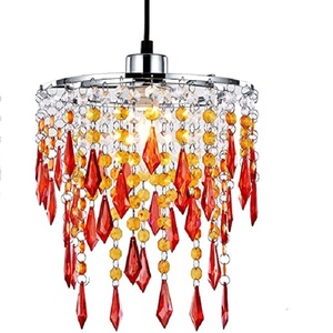 Customized Handmade Glass With Round Three High <b>Lighting</b> Chandelier Home Decorative Dining Room Bedroom Hanging Pendant Light - Product Image 6