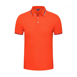 Camiseta de Manga Corta para Hombre, 100% Algodón, 240g, Antiarrugas, con Logotipo Bordado Personalizado, Color Sólido, al por Mayor - Product Image 3