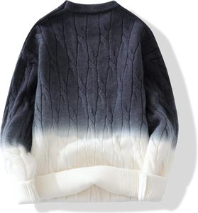 Vente chaude Slim-Fit Casual Hommes Pull Personnalisé de Haute Qualité Plus La Taille Pull Respirant Léger Tricoté Uni - Product Image 5