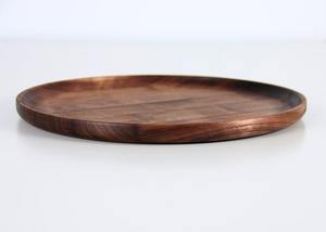 Plato redondo de madera - Product Image 2