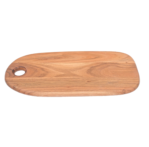 Tabla de cortar de madera grande de latón AK en tablero hecho a mano de color de madera natural para accesorios de utensilios de cocina - Product Image 2