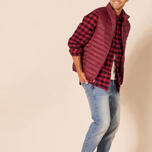 Gilet matelassé pour homme sur mesure, cousu, personnalisé, décontracté, anti-rides, respirant, confortable, pour adultes - Product Image 4