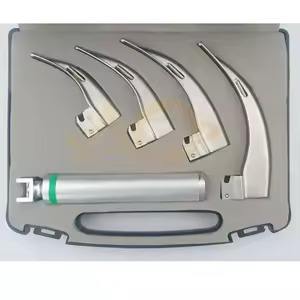 Laryngoscope d'anesthésie adulte personnalisable jetable ensemble ORL opérations utilisation d'urgence des machines d'instruments chirurgicaux de l'hôpital - Product Image 2