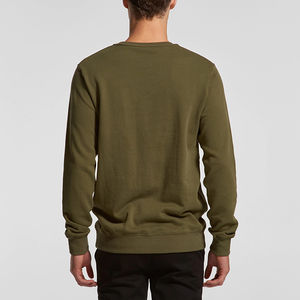 เสื้อสเวตเตอร์คอกลมผ้าฟลีซโอเวอร์ไซส์เสื้อสเวตเชิ้ต400นูนออกแบบโลโก้ได้ตามต้องการ - Product Image 2