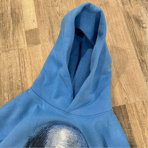 Sweat-shirts à capuche surdimensionnés pour hommes, 100 % coton, 400 g/m², de haute qualité, vierges, personnalisables, en molleton épais, vente en gros, collection 2026 - Product Image 3