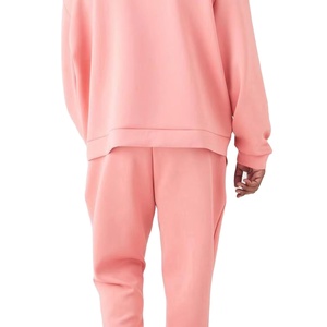 Dernier modèle de survêtement d'été OEM pour hommes avec logo personnalisé Baggy Pullover Survêtement 2 pièces Nouveau style pour hommes Poids lourd - Product Image 3