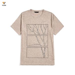 เสื้อเชิ้ตผ้าคอตตอนพิมพ์ลาย Dtg/dtf สำหรับผู้ชายเสื้อยืดโอเวอร์ไซส์ทรงบ็อกซี่280GSM โอเวอร์ไซส์สำหรับผู้ชาย - Product Image 5