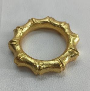 Martelé en laiton Table à manger rond de serviette porte-serviettes en métal doré pour les mariages noël Restaurant Design tissu serviette en papier - Product Image 2