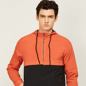 Sweat à capuche écologique pour hommes avec fermeture éclair complète en coton et bambou pour l'approvisionnement ODM en hiver - Product Image 1