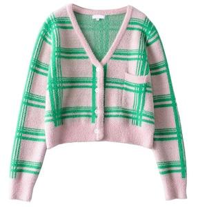 Manteau de sororité pour femmes, taille unique, rose et vert, contrastant, style transfrontalier, pour la fraternité et la solidarité - Product Image 3