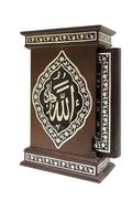 Coran plaqué argent Kabe (format Hafiz) avec couverture rigide, reliure cousue, script de Médine, livre religieux pour l'Aïd Moubarak et le Ramadan
