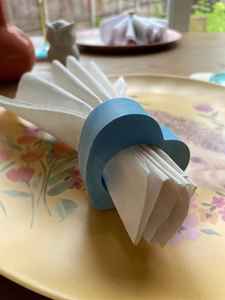 Nouveaux anneaux de serviette faits à la main bonne qualité ronds de serviette en terrazzo coloré pour la décoration de table de dîner de fête de mariage - Product Image 5