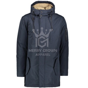 Veste Parka chaude d'hiver de grande taille Nouveau design Parka d'hiver personnalisée pour hommes Fabriqué au Pakistan - Product Image 5